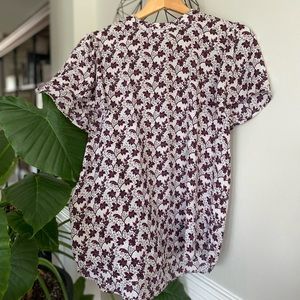 LOFT Floral Blouse
